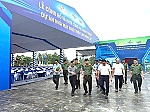 Lãnh đạo Công an tỉnh kiểm tra công tác bảo đảm an ninh trật tự các sự kiện
