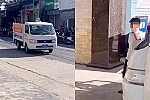 Thí sinh ngủ quên, Công an xã dùng ô tô đến tận nhà đón tới điểm thi