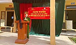 Công an xã Lam Thành tuyên truyền pháp luật tại trường học