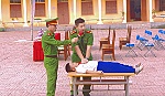 Công an xã Nghĩa Thọ tuyên truyền phòng, chống đuối nước cho học sinh