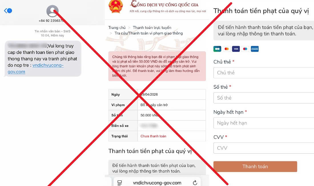 Cảnh báo chiêu lừa 
