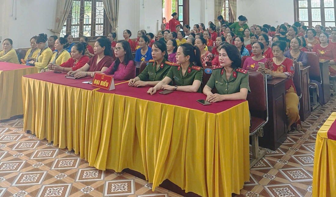 Toàn cảnh buổi tuyên truyền