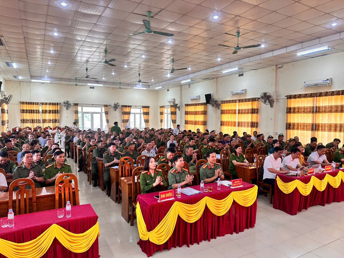 Hội thi lực lượng tham gia bảo vệ ANTT ở cơ sở giỏi phường Cửa Lò năm 2026