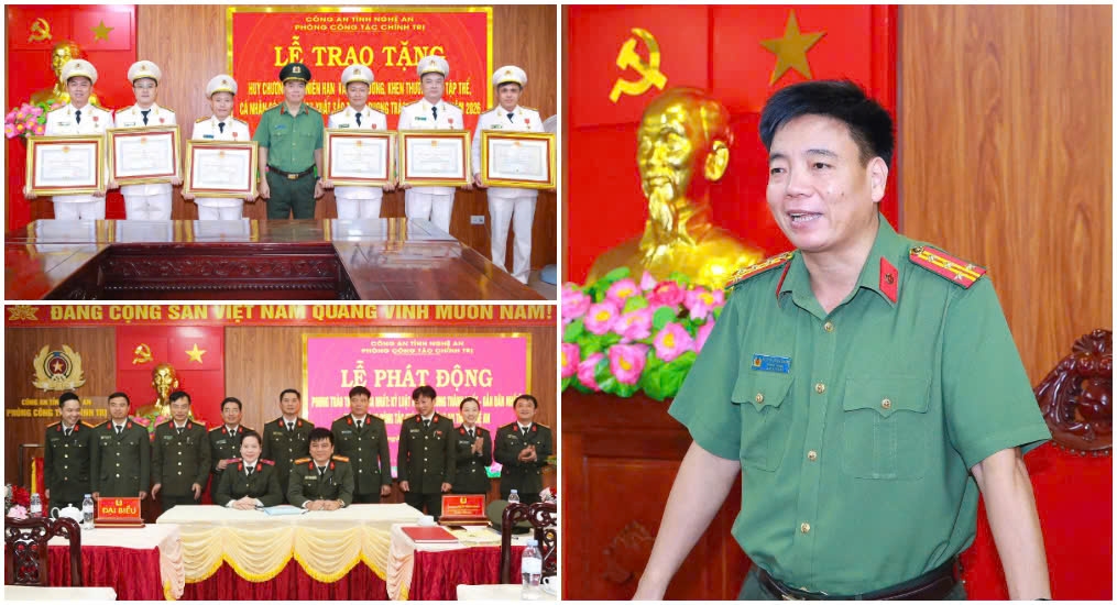 Phòng Công tác chính trị làm tốt công tác thi đua khen thưởng