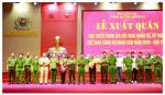 Tổ chức Lễ xuất quân Đội tuyển tham gia Hội thao quân sự, võ thuật, thể thao Công an nhân dân năm 2026 - khu vực II
