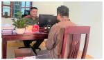 Công an xã Yên Na xử phạt trường hợp 