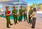 Bảo đảm an toàn PCCC&CNCH tại Hội chợ Đặc sản OCOP vùng miền Nghệ An