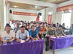 Công an xã Mường Típ tổ chức Diễn đàn Công an lắng nghe ý kiến Nhân dân
