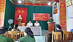 Công an xã Hưng Nguyên tổ chức diễn đàn 