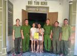 Công an xã Vạn An thăm hỏi, tặng quà em nhỏ có hoàn cảnh khó khăn