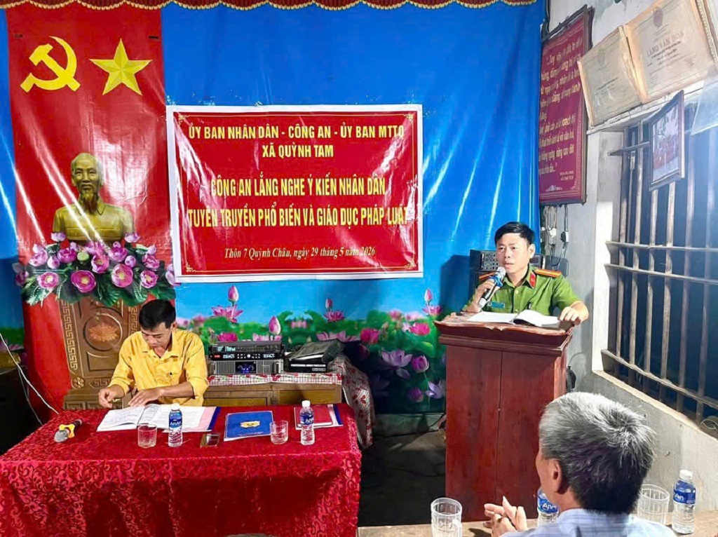 Tổ chức Diễn đàn Công an lắng nghe ý kiến Nhân dân