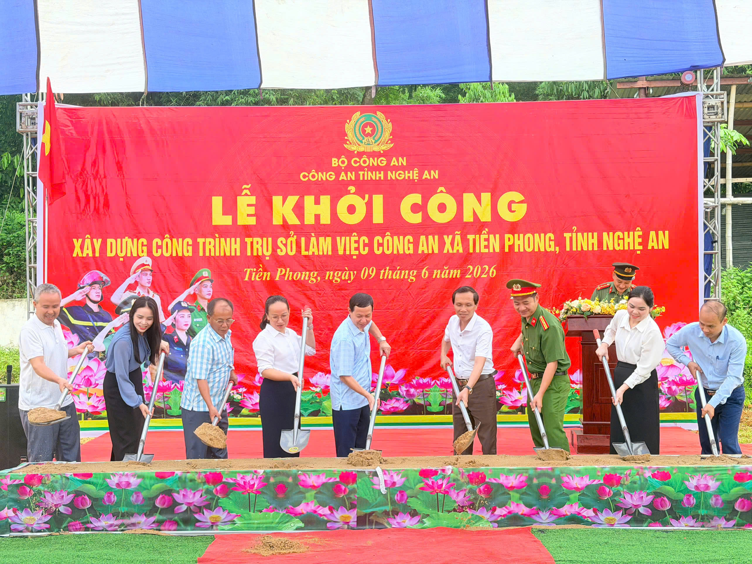 Khởi công xây dựng Trụ sở làm việc