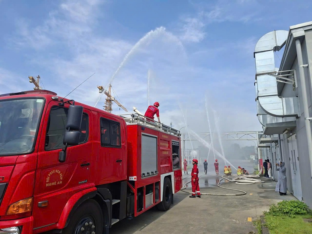 Củng cố “lá chắn” PCCC tại cơ sở