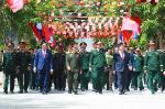 Đồng chí Thứ trưởng Lê Văn Tuyến dâng hoa, dâng hương tưởng niệm Chủ tịch Hồ Chí Minh tại Khu Di tích Quốc gia đặc biệt Kim Liên