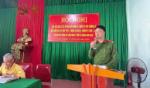 Công an xã Nghĩa Đồng tổ chức diễn đàn 