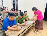 Công an xã Na Loi tuyên truyền, phổ biến giáo dục pháp luật