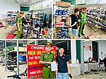 Công an xã Na Loi tăng cường kiểm tra, tuyên truyền đối với cơ sở sửa chữa xe mô tô, xe gắn máy