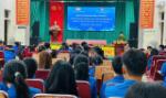 Công an xã Đại Huệ tuyên truyền, phổ biến pháp luật cho đoàn viên, thanh niên