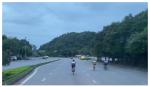 Cảnh báo nguy cơ tai nạn giao thông khi tập thể dục trên đường