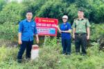 Tổ chức cắm biển cảnh báo tuyên truyền phòng, chống đuối nước