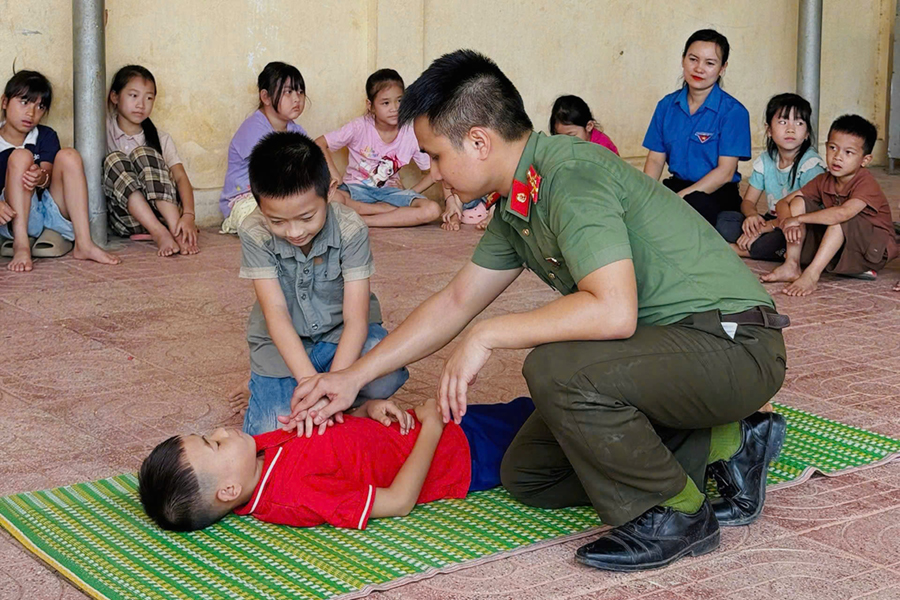 Tuyên truyền phòng, chống đuối nước cho thiếu nhi