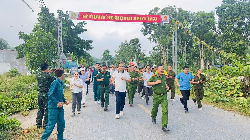 Hưởng ứng tháng hành động phòng, chống ma túy năm 2026