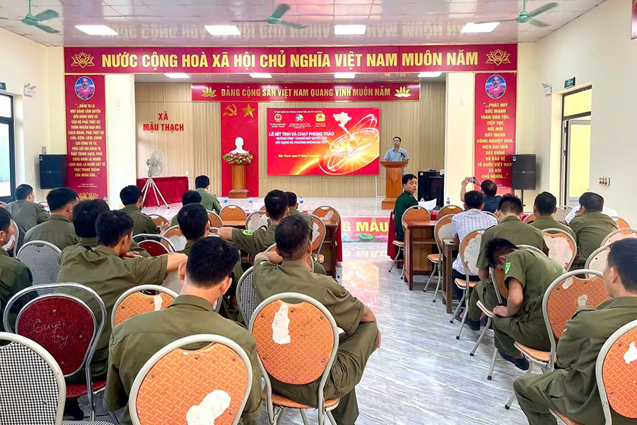 Tham gia Lễ mít tinh trực tuyến hưởng ứng Tháng hành động phòng, chống ma túy