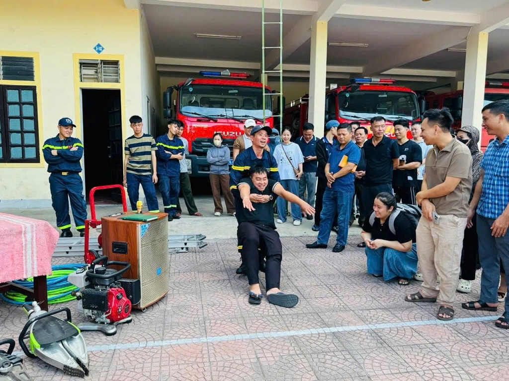 Tuyên truyền, trải nghiệm, thực hành kỹ năng phòng cháy, chữa cháy và cứu nạn, cứu hộ