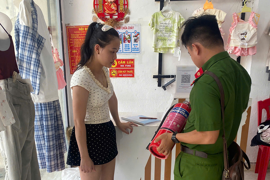Tăng cường kiểm tra, hướng dẫn phòng cháy, chữa cháy trong cao điểm nắng nóng