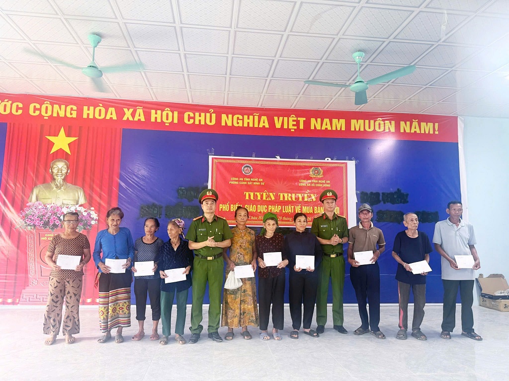 Phổ biến pháp luật về phòng, chống tội phạm mua bán người