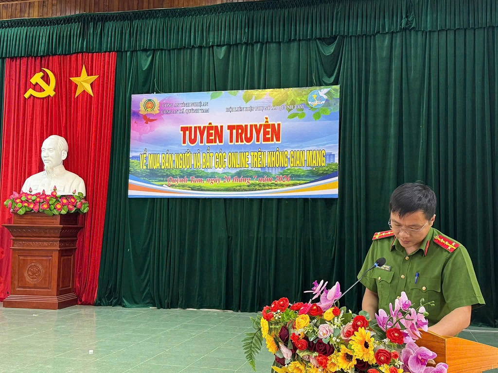 Toàn cảnh buổi tuyên truyền