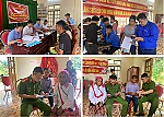 Công an xã Hữu kiệm phối hợp thực hiện mô hình 