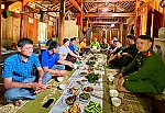 Công an xã Hữu Kiệm tham gia tổ chức hoạt động tri ân nhân ngày thương binh – liệt sĩ
