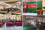 Công an xã Mỹ Lý tổ chức tuyên truyền pháp luật