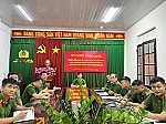 Công an xã Xuân Lâm nghiêm túc học tập, nghiên cứu, triển khai thực hiện Nghị quyết Trung ương Đảng