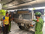 Công an phường Thành Vinh ra quân cao điểm bảo đảm trật tự đô thị, an toàn giao thông