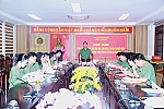 Họp bàn phục vụ tổ chức Hội thi báo cáo viên, tuyên truyền viên pháp luật giỏi năm 2026