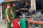 Công an xã Tiên Đồng ra quân giải tỏa hành lang ATGT