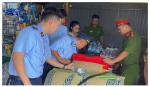 Công an phường Vinh Phú xử lý người bán nước gần cổng Bệnh viện Hữu nghị Đa khoa Nghệ An
