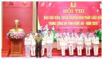 Bế mạc Hội thi Báo cáo viên, tuyên truyền viên pháp luật giỏi trong Công an Nghệ An năm 2026