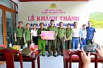 Cụm thi đua số 5 Bộ Công an bàn giao nhà tình nghĩa cho cán bộ Công an