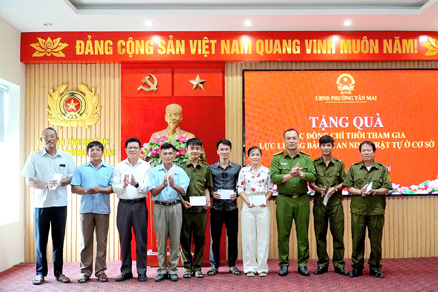 Sơ kết công tác lực lượng tham gia bảo vệ an ninh trật tự ở cơ sở