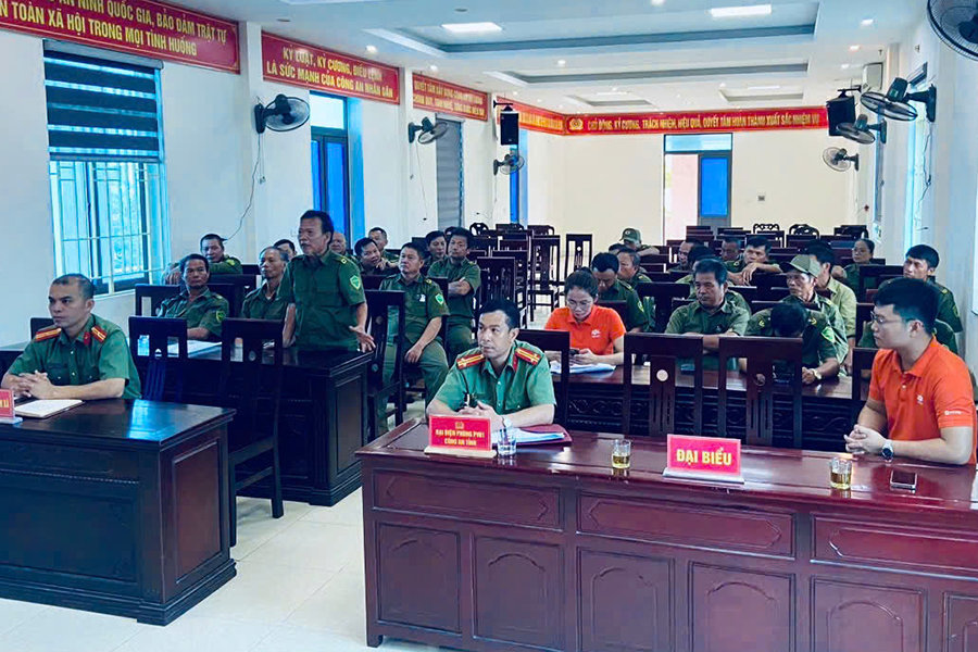 Triển khai chuyển đổi số cho lực lượng bảo vệ ANTT cơ sở