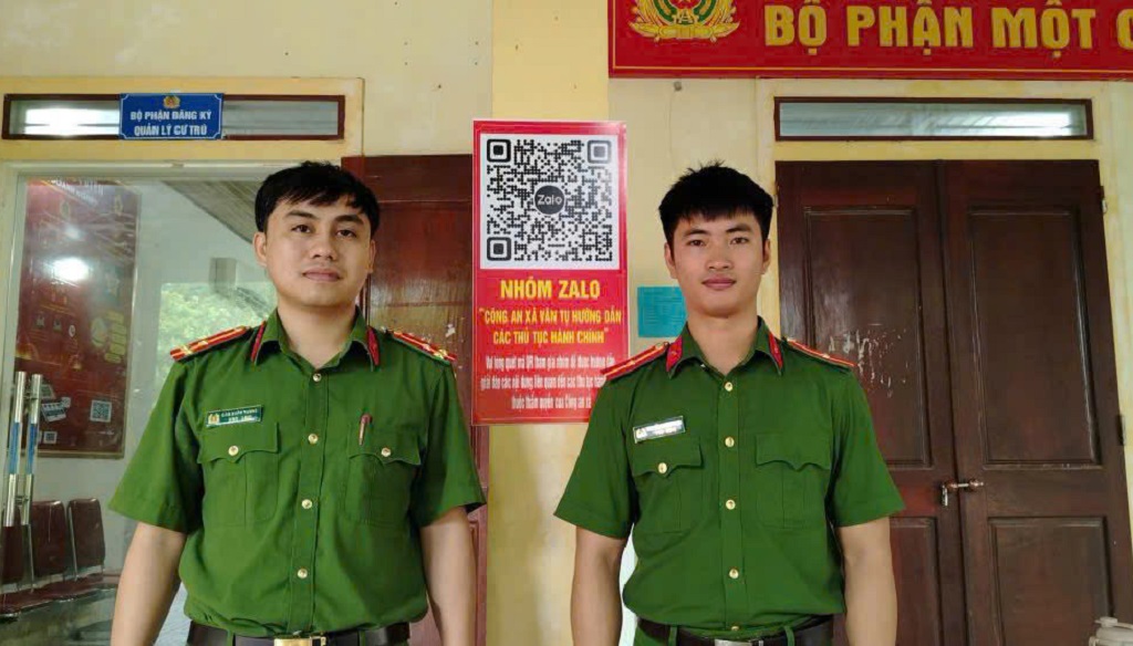 Công an xã Vân Tụ ra mắt mô hình 