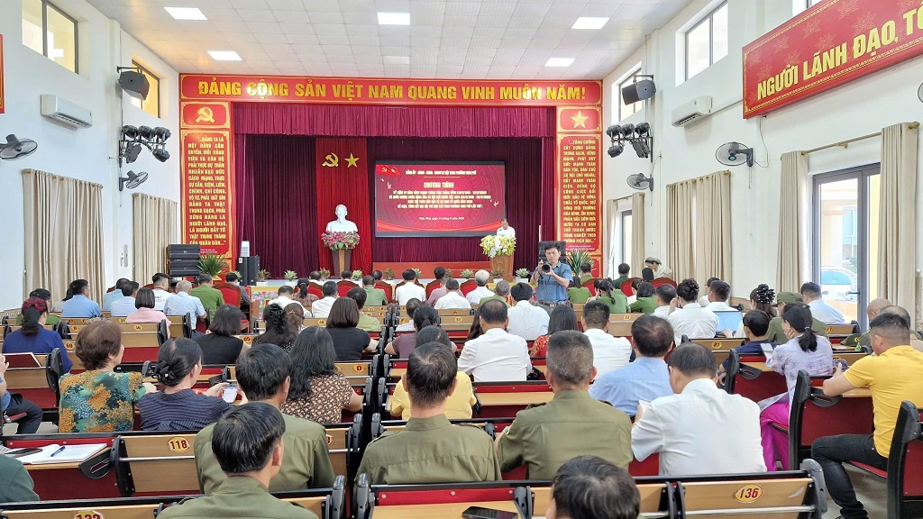 Phường Vinh Phú tổ chức Ngày hội toàn dân bảo vệ An ninh Tổ quốc