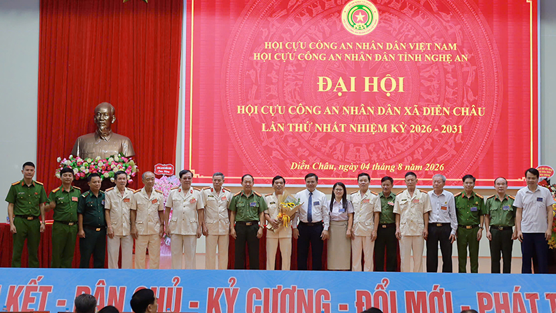 Phối hợp tổ chức thành công Đại hội Cựu Công an nhân dân lần thứ nhất