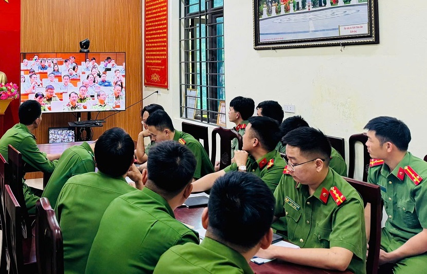 Tại Công an xã Na Ngoi