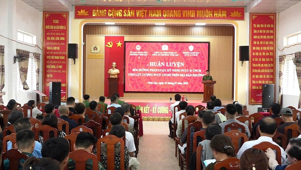 Toàn cảnh buổi tuyên truyền