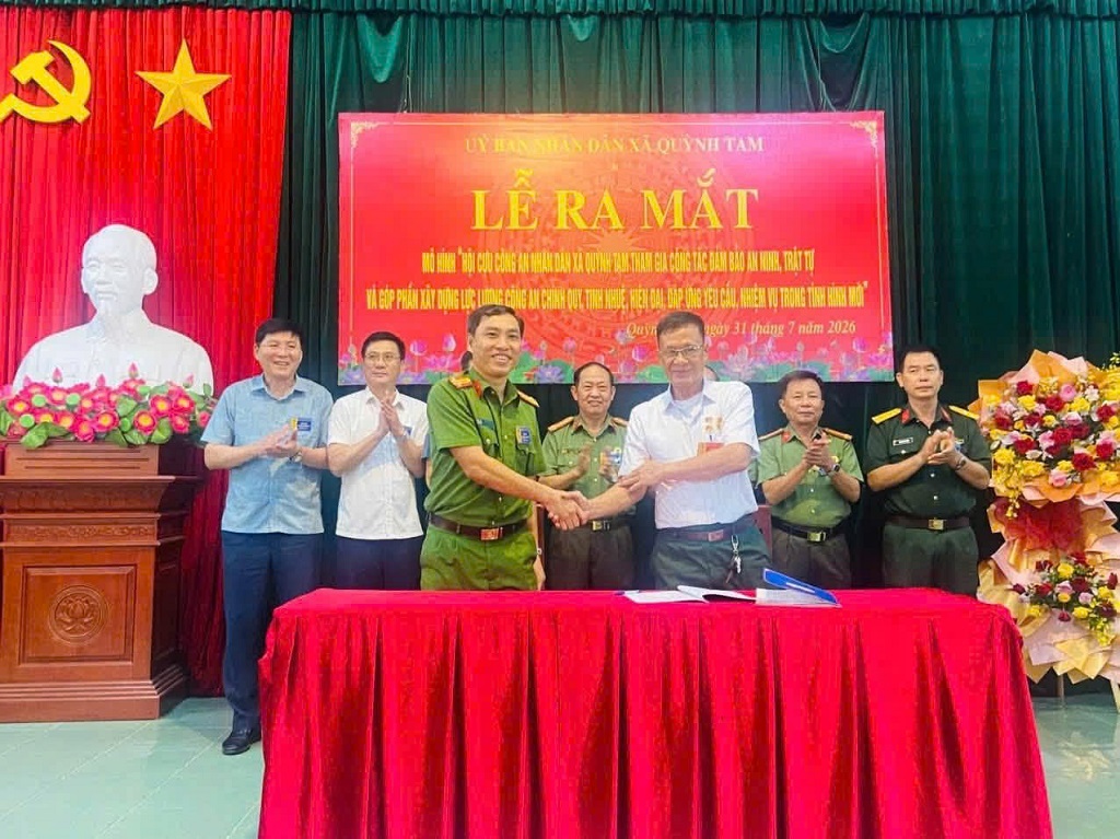 Ký quy chế phối hợp thực hiện mô hình