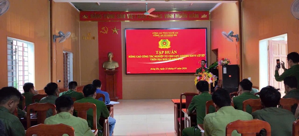 Tại buổi tập huấn